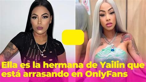 only fans yailin|Ella es Mami Kim, la hermana mayor de Yailin que está